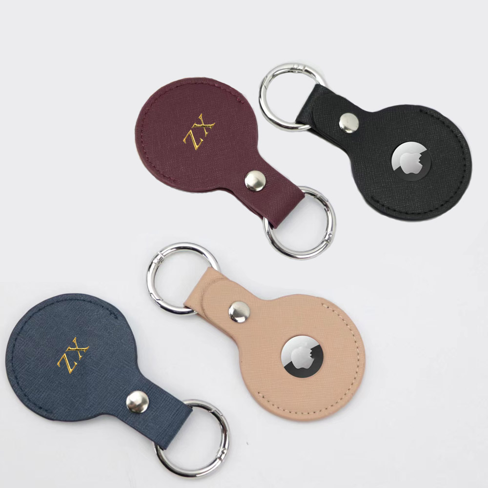 Monogram Keychain Leather - Изготовленные на заказ золотые буквы для