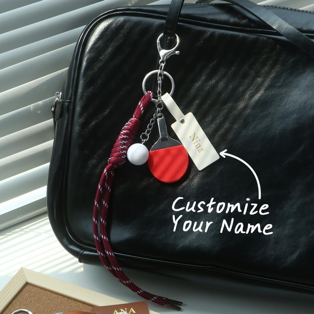 Персонализированный брелок с и – обзор и цена Monogram Keychain Leather