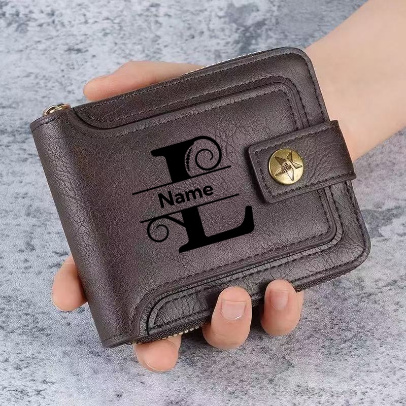 Мужской кошелек на заказ — пер – обзор и цена Personalized Name Box