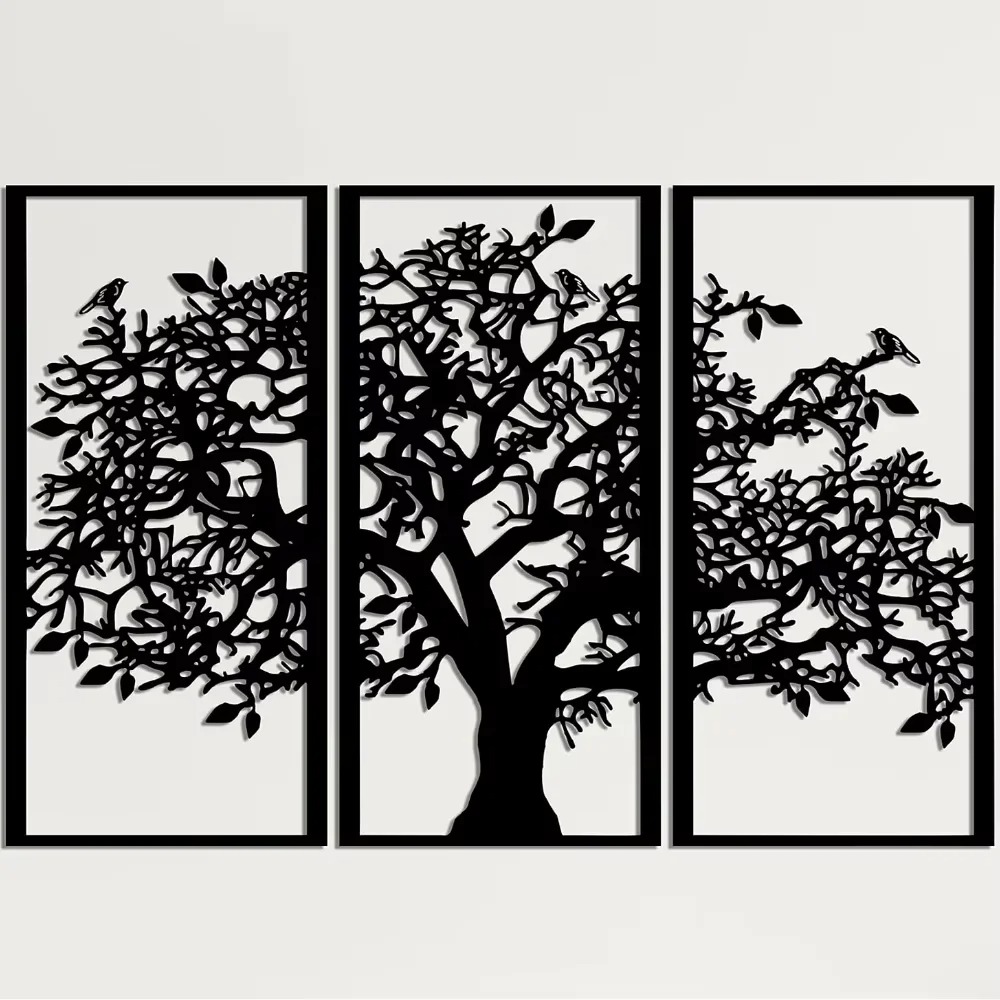 Набор из 3 металлических насте – обзор и цена Family Tree Print